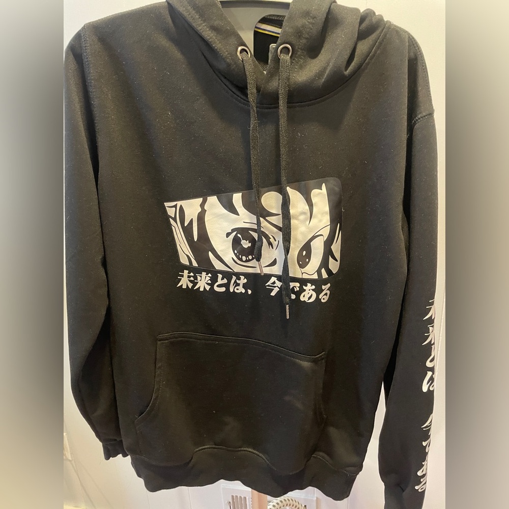 ANIME BLACK HOODIE